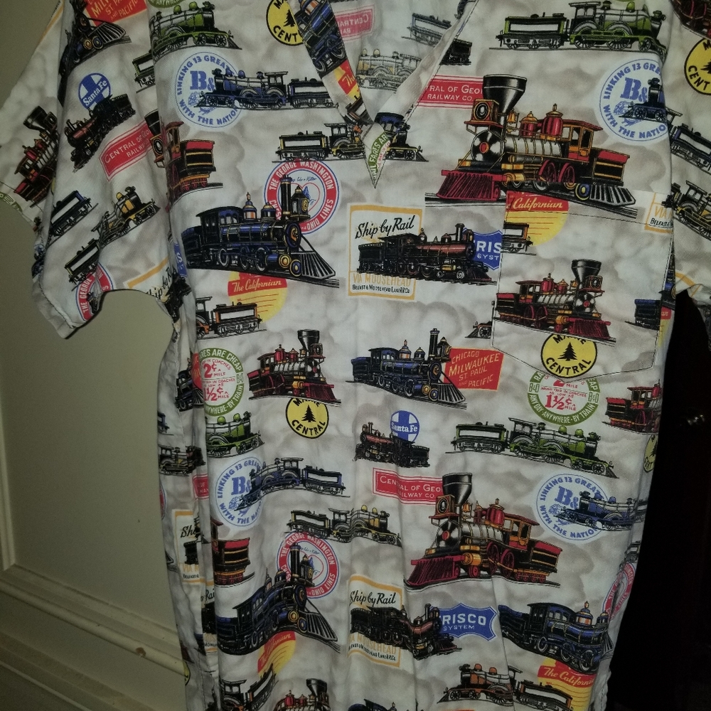 Scrub top by Mad About Scrubs
